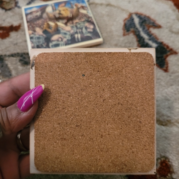 Mississippi State cup coasters lot of 3 - Picture 6 of 7